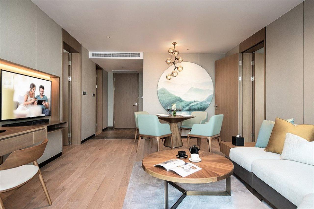 Apartamento Ascott Raffles City Hangzhou Exterior foto