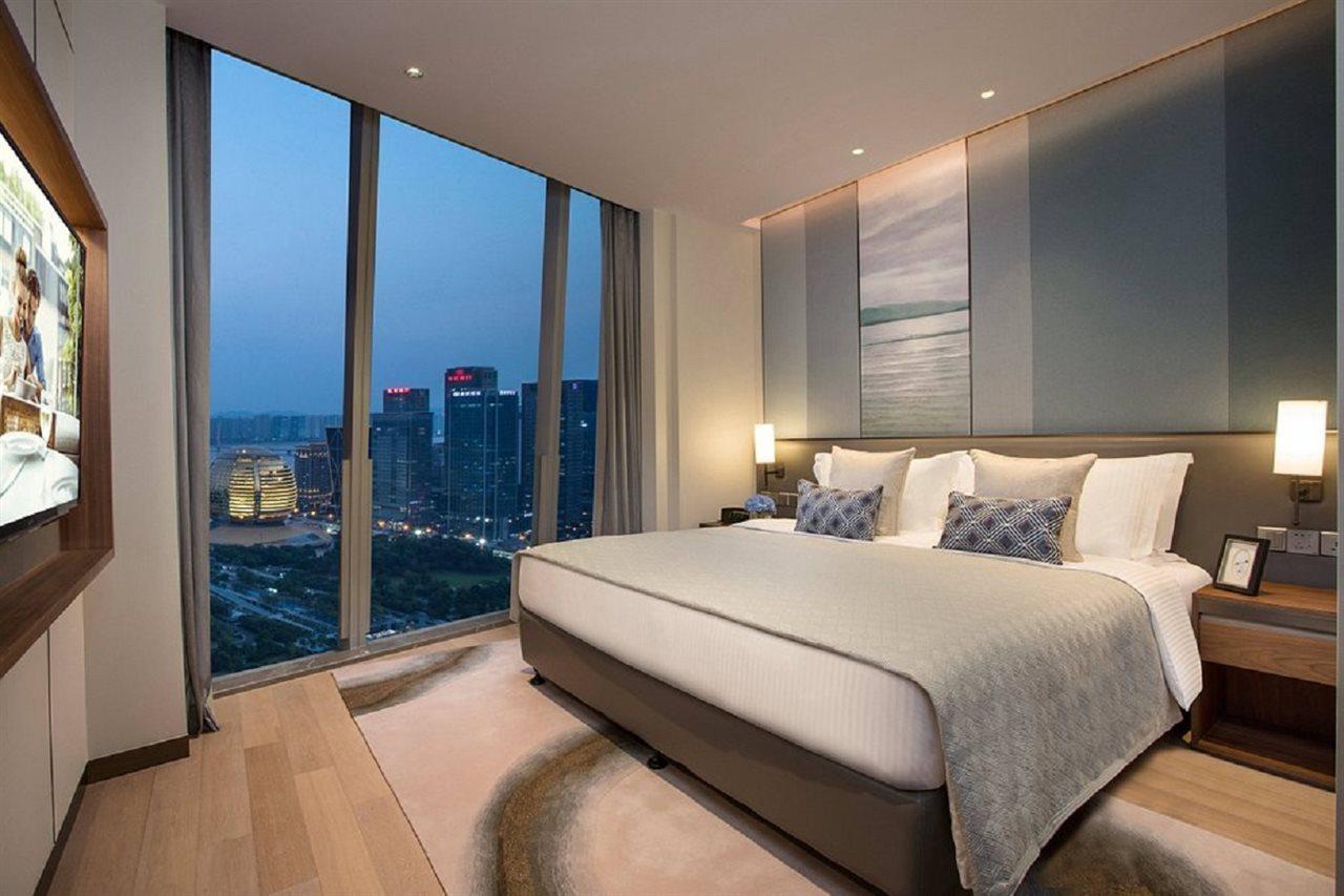 Apartamento Ascott Raffles City Hangzhou Exterior foto