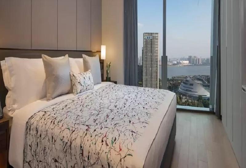 Apartamento Ascott Raffles City Hangzhou Exterior foto